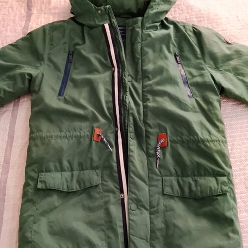 Mayoral children's jacket size 12 green like new