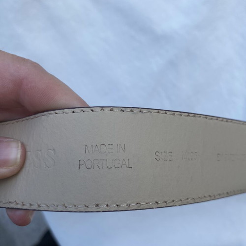 Guess leather belt, red, size 95