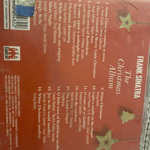 Frank Sinatra The Christmas Album CD like new, pop