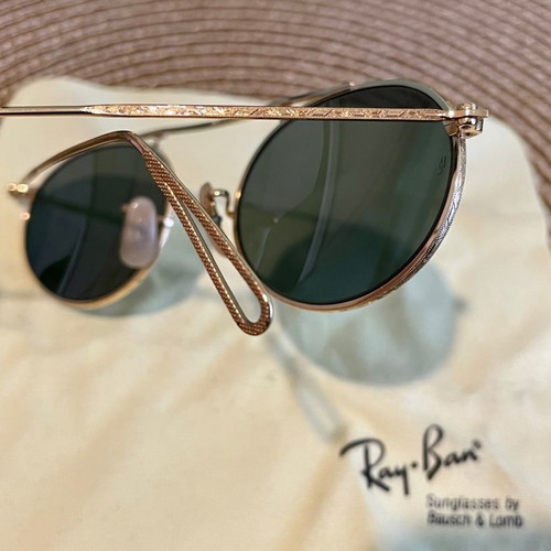 Ray-Ban Bausch and Lomb NOS new yellow sunglasses