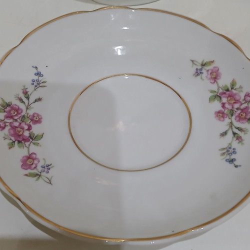 Porcelana Real S. Paulo vintage tea set with 24k gold trim