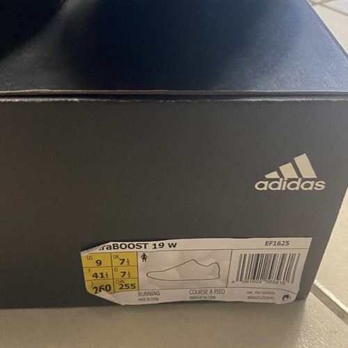 Adidas Ultraboost 19 sneakers like new, size 41.5, black