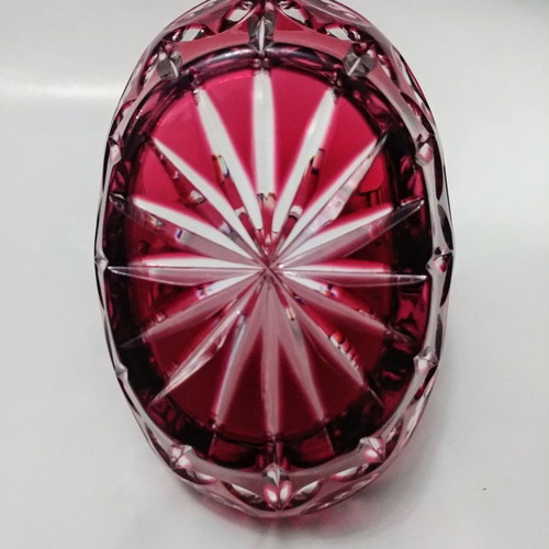 Nachtmann Bamberg basket-shaped bowl new handmade crystal