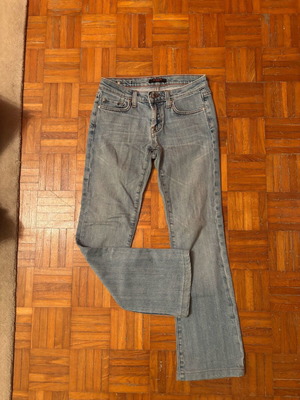 Jeans bell-bottom women's No36 new, blue, Japanese Brand