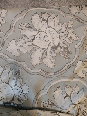 Curtains 2 pieces like new, veraman color, 2.45x63 gathered