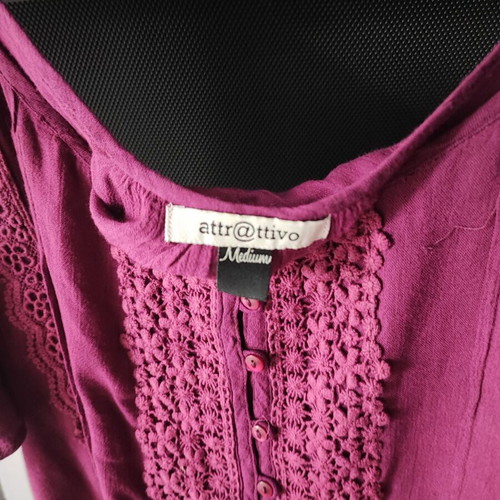 Attrattivo purple camisole top new, size M