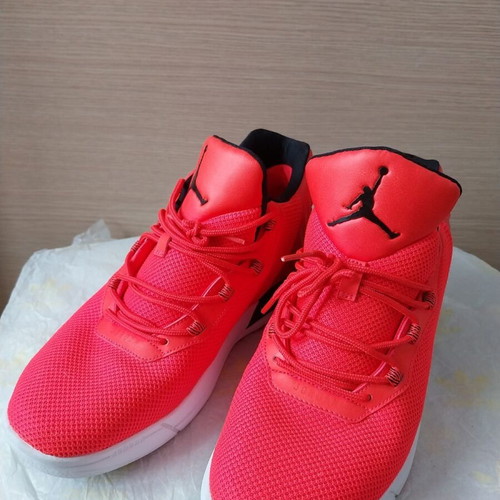 Nike Air Jordan Academy red sport shoes with box size 44