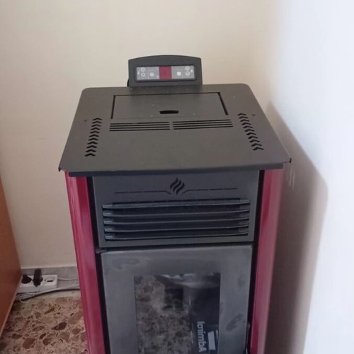 Pellet stove used