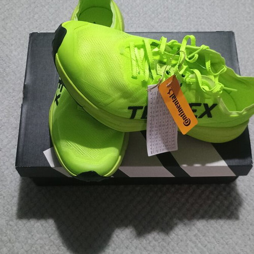 Adidas Terrex Agravic Speed Running Shoes Size 42.5 New Black Yellow