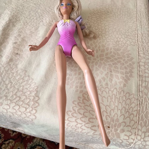 Barbie doll used
