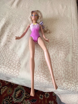 Barbie doll used