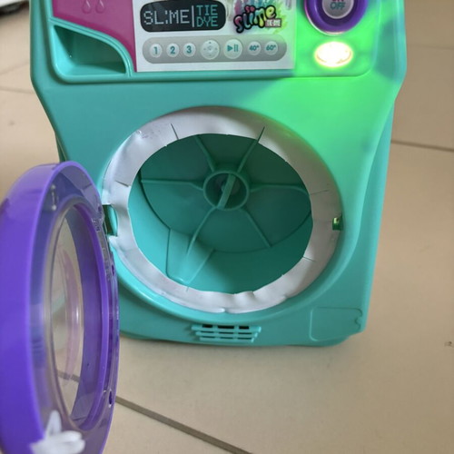 Interactive Kids Washing Machine with Sound and Rotating Drum