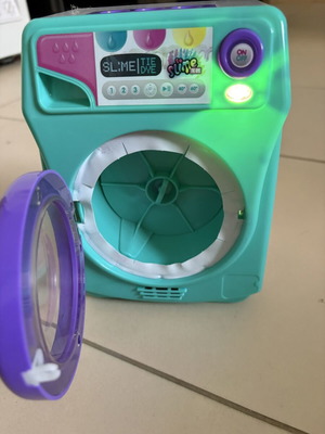 Interactive Kids Washing Machine with Sound and Rotating Drum
