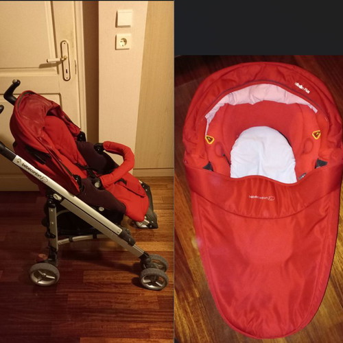 Bebe-Confort Loola 2-in-1 stroller with used carrycot