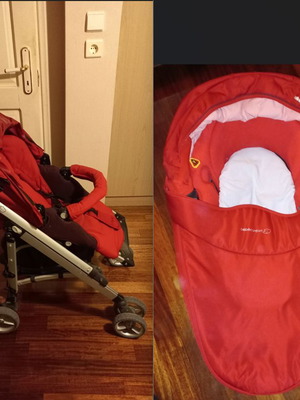Bebe-Confort Loola 2-in-1 stroller with used carrycot