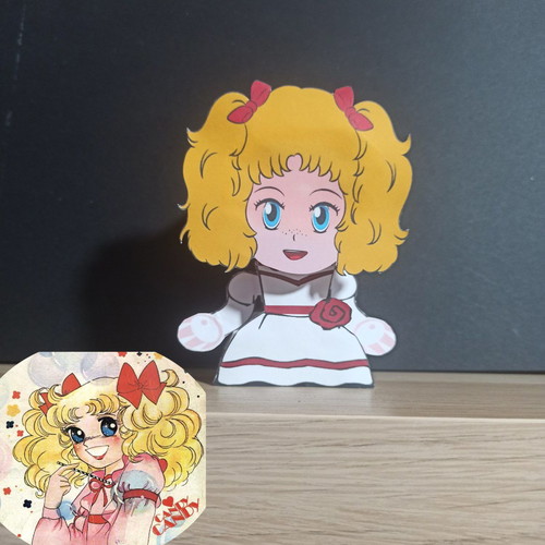 Candy Candy paper figures new, craft or ready-made figurines