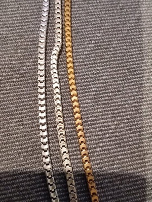 Chain set used, 3 different colors