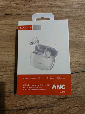 Wireless earbuds white color new