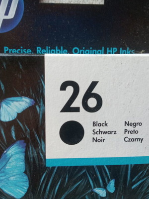 HP 26 Large Black