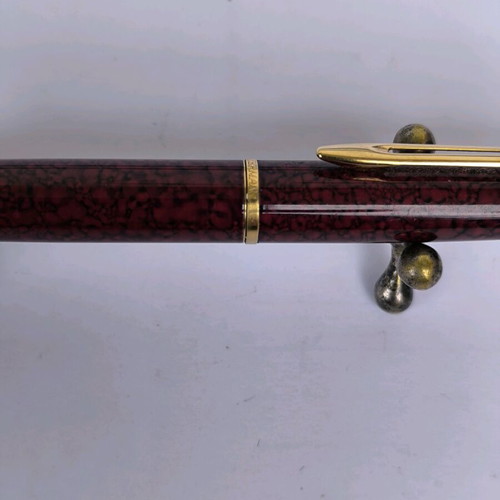 Waterman Hemisphere rollerball with red lacquer used