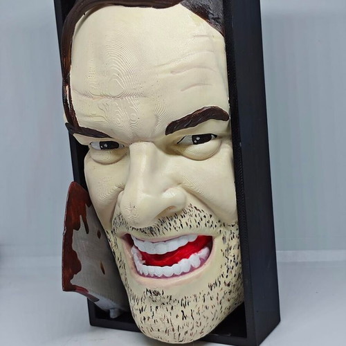 3D Frame The Shining Jack Torrance Like New