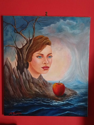 Маслена картина върху платно 50x60 см