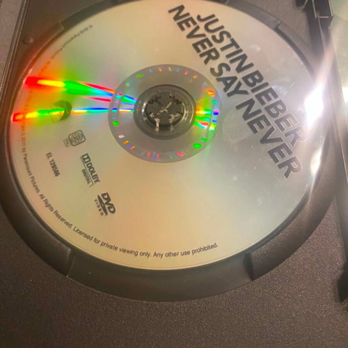 Justin Bieber Never Say Never DVD used