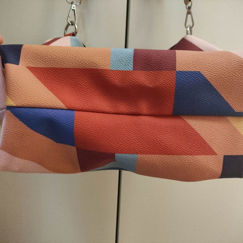 Parfois crossbody bag, colorful geometric pattern