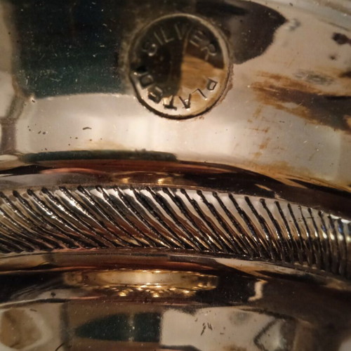 Silver-plated lamp new
