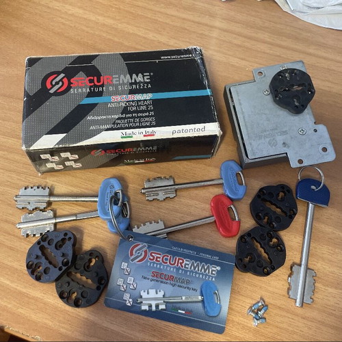 Securemme Securmap 25SX security lock kit like new