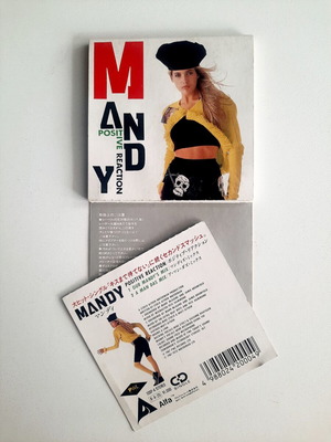 Mandy Positive Reaction 1988 Japanese CD-Mini Single used