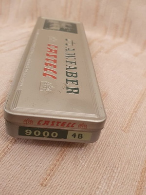 Castell pencil case used, antique from Germany