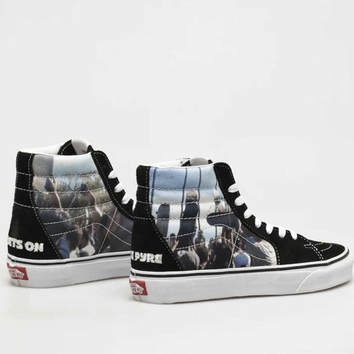 Vans X MOCA Frances Stark Sk8-Hi women's shoes new size 38