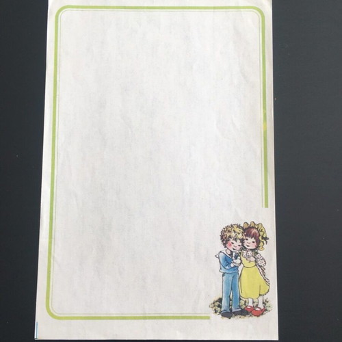80s Collectible Letter Papers like new