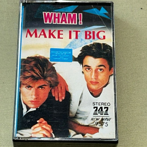 Wham! Make It Big κασέτα σπάνια έκδοση Νότια Αφρική