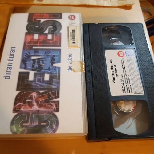 Duran Duran Greatest The Videos VHS video tape used