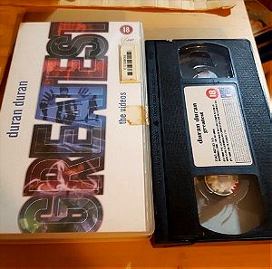Duran Duran - Greatest The Videos - PAL VHS Video Tape βιντεοκασέτα