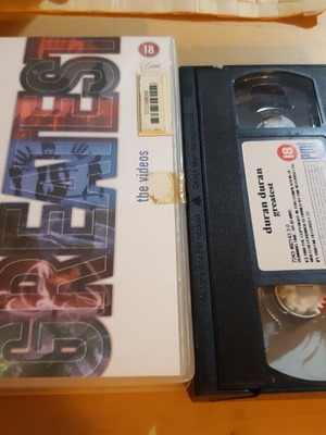 Duran Duran Greatest The Videos VHS video tape used