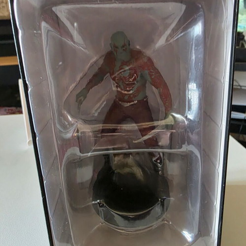 Marvel Movie Collection Drax figure and magazine like new, issue 16