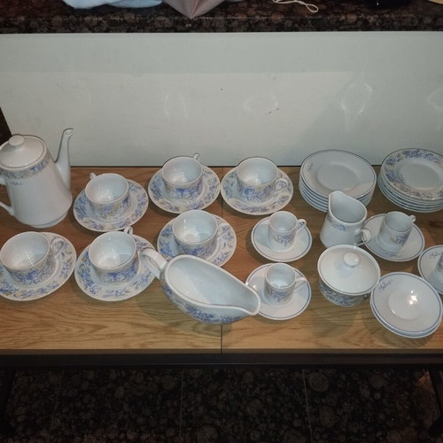 Tea set painted by G. Stathopoulos, like new