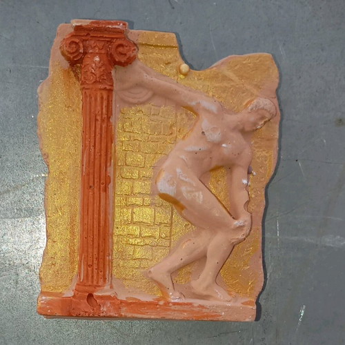 Plaster decorative ancient Greek new