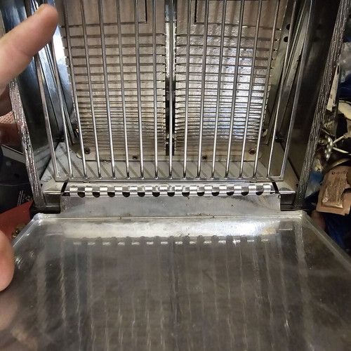 Vintage Kalorik Toaster 60s used, one handle broken