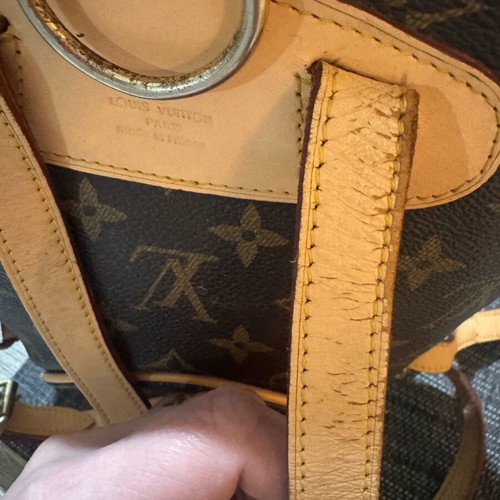 Backpack used, authentic