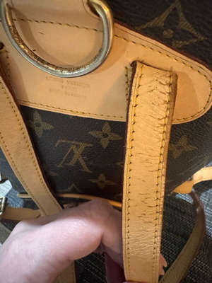 Backpack used, authentic