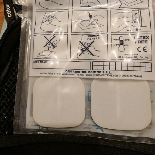 Cefar Activ XT TENS/EMS electrotherapy device used, complete set