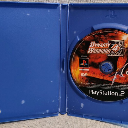 Dynasty Warriors 4 PS2 used in very good condition