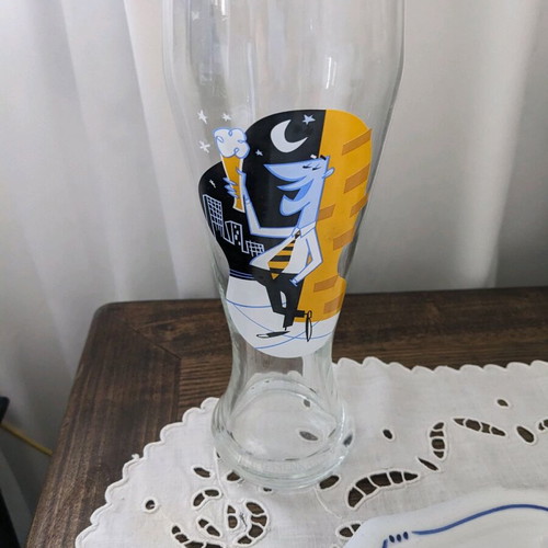 Ritzenhoff collectible beer glass new with five coasters