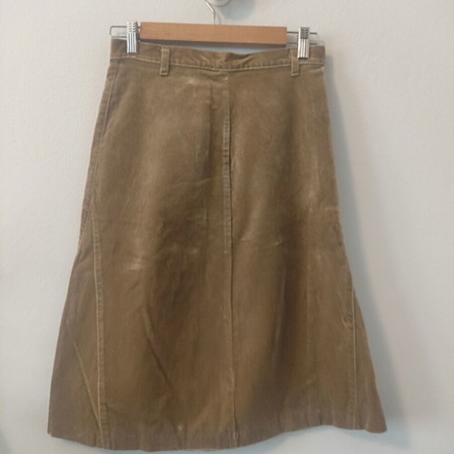 Benetton Cotton Velvet Skirt 12 Years Like New