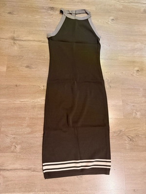 Mango green halter dress new, size M