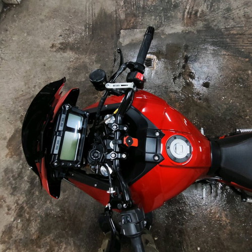 Yamaha Tracer 900 motorcycle used, 2016, 900 cc, 50,000 km, red